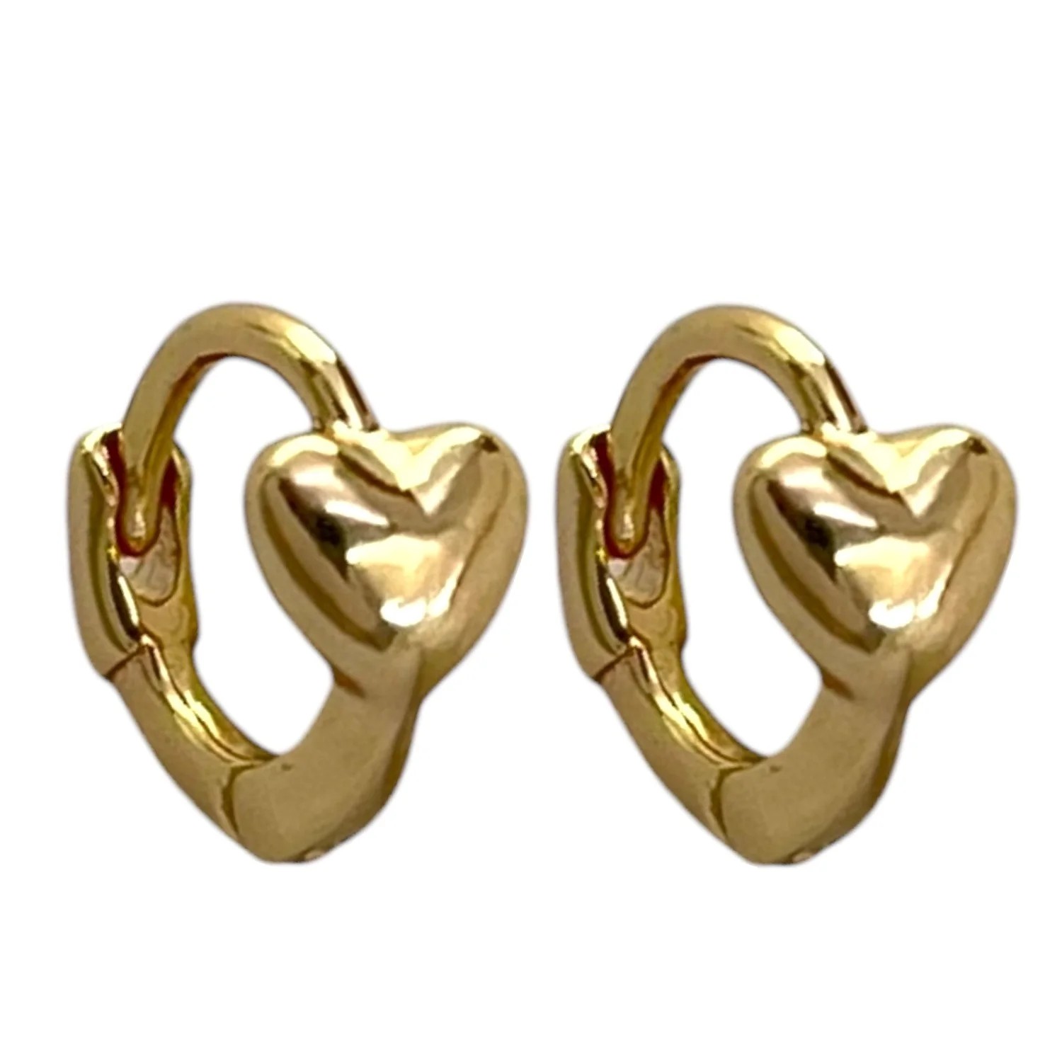 گوشواره حلقه ای زنانه ژوپینگ طرح قلب