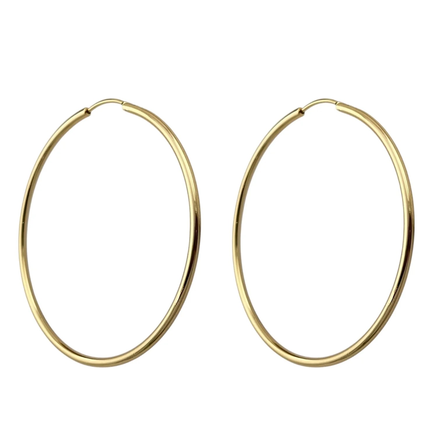 گوشواره حلقه ای زنانه با طراحی ظریف و رنگ ثابت ژوپینگ